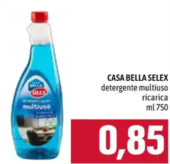 CASA BELLA SELEX detergente multiuso ricarica ml 750