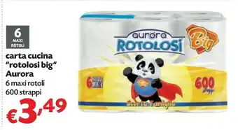 Pam Aurora Carta Cucina Rotolosi Big offerta