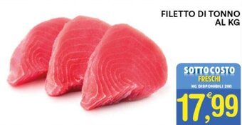 Gecop FILETTO DI TONNO AL KG offerta