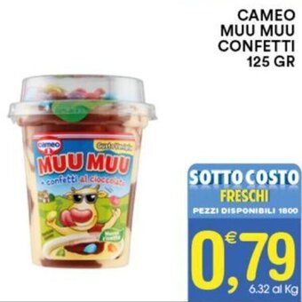 Gecop CAMEO MUU MUU CONFETTI 125 GR offerta