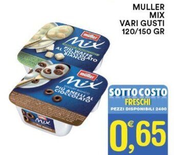 MULLER MIX VARI GUSTI 120/150 GR
