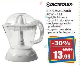 DICTROLUX SPREMIAGRUMI 40W -1 LT