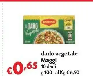 Pam Acqua di parma Maggi Dado Vegetale offerta