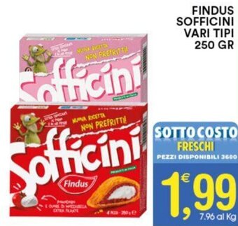 Gecop FINDUS SOFFICINI VARI TIPI 250 gr offerta