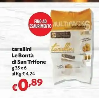 Pam San trifone Taralli offerta