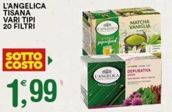 Gecop L'ANGELICA TISANA VARI TIPI 20 FILTRI offerta
