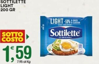 Gecop SOTTILETTE LIGHT 200 GR offerta