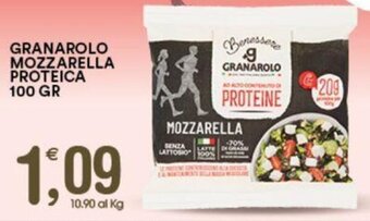 Gecop GRANAROLO MOZZARELLA PROTEICA 100 GR offerta