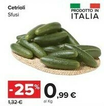 Carrefour Market Cetrioli offerta