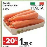 Carrefour Market Carrefour Bio Carote offerta
