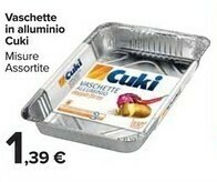 Carrefour Market Cuki Vaschette In Alluminio offerta