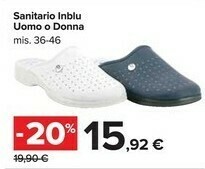 Carrefour Market Sanitario Inblu Uomo O Donna offerta