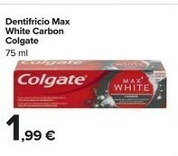 Carrefour Market Colgate Dentifricio Max White Carbon offerta