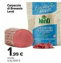 Lenti Carpaccio Di Bresaola