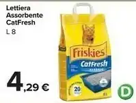 Carrefour Market Purina Lettiera Assorbente Catfresh offerta