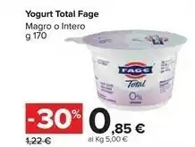 Carrefour Market Fage Yogurt Total Magro offerta