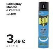 Carrefour Market Raid Spray Mosche E Zanzare offerta