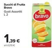 Carrefour Market Bravo Succhi Di Frutta offerta
