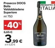 Carrefour Market Bolla - Valdobbiadene Prosecco Superiore DOCG 750 G(ml) offerta