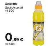 Carrefour Market Gatorade Sport Drink Gusto Limone 500 G(ml) offerta