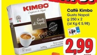 Carrefour Kimbo Aroma Di Napoli 250 G(ml) offerta