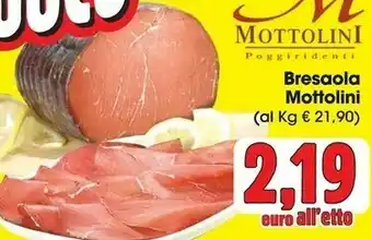 Carrefour Carrefour Bresaola Mottolini offerta