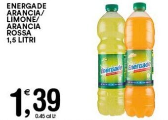 ENERGADE ARANCIA/ LIMONE/ ARANCIA ROSSA 1,5 LITRI