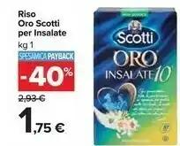 Carrefour Scotti Riso Oro Classico offerta