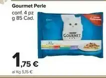 Carrefour Purina GOURMET Perle 85g offerta