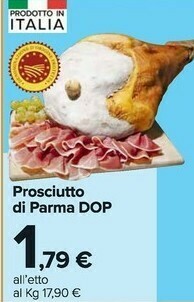 Carrefour Prosciutto Di Parma Dop offerta