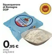 Carrefour Squacquerone Di Romagna Dop offerta