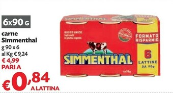 Pam Simmenthal Carne offerta