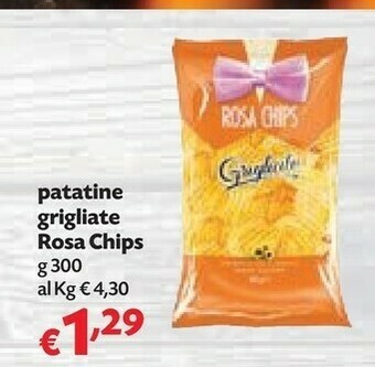 Pam Rosa chips Patatine fritte offerta