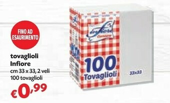 Pam Infiore Tovaglioli offerta