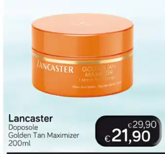 Idea bellezza Lancaster Doposole Golden Tan Maximizer 200ml offerta