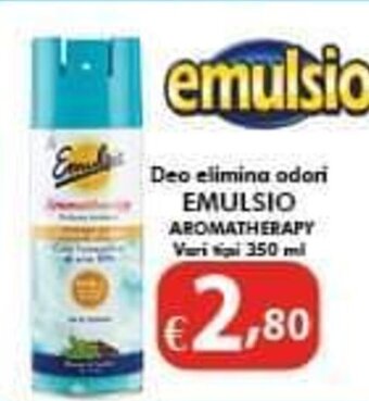 Bernava Deo elimina odori EMULSIO AROMATHERAPY Vari Tipi 350 ml offerta