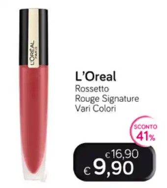 L'Oreal Rossetto Rouge Signature