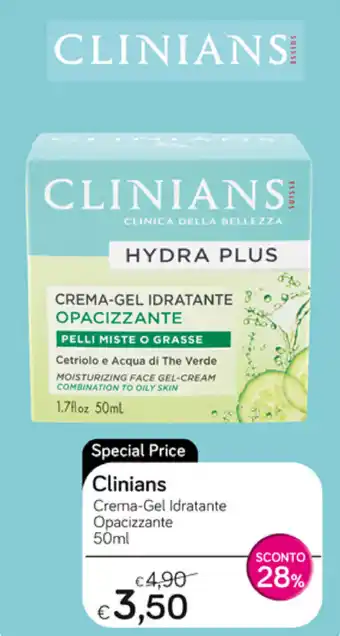 Idea bellezza Clinians Crema-Gel 50ml offerta
