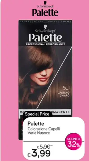 Palette Colorazione Capelli