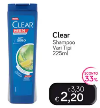 Idea bellezza Clear Shampoo 225ml offerta