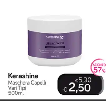 Idea bellezza Kerashine Maschera Capelli 500ml offerta