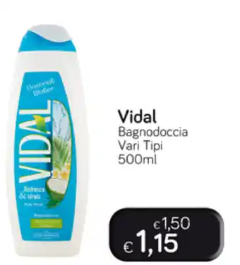 Vidal Bagnodoccia 500ml