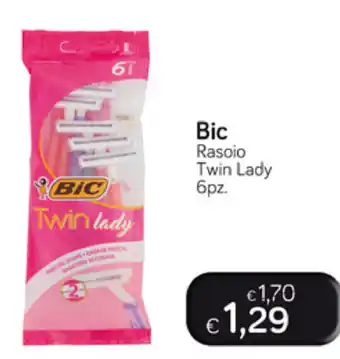 Idea bellezza Bic Rasoio Twin Lady 6pz. offerta