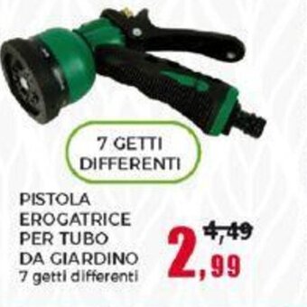 Happy Casa PISTOLA EROGATRICE PER TUBO DA GIARDINO offerta