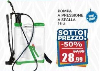 Happy Casa POMPA A PRESSIONE A SPALLA 16 Lt offerta