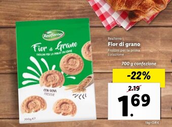 Realforno Fior di grano 700 g confezione