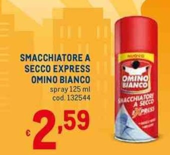 SMACCHIATORE A SECCO EXPRESS OMINO BIANCO spray 125 ml