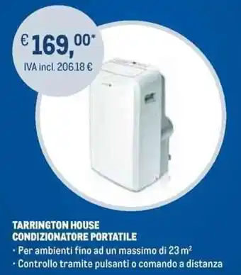 TARRINGTON HOUSE CONDIZIONATORE PORTATILE