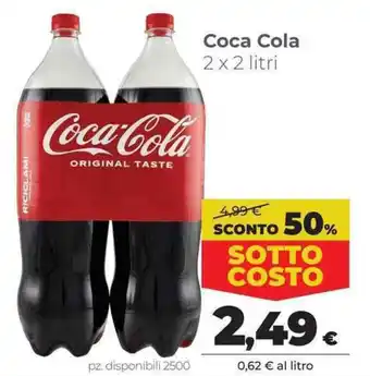 Coop Coca Cola 2 x 2 litri offerta