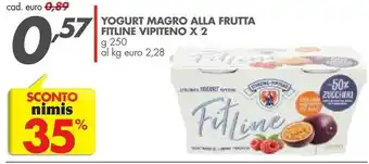 Italmark Fitline Vipiteno Yogurt Magro Alla Frutta offerta